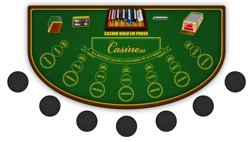Mesa del juego Casino Hold'em