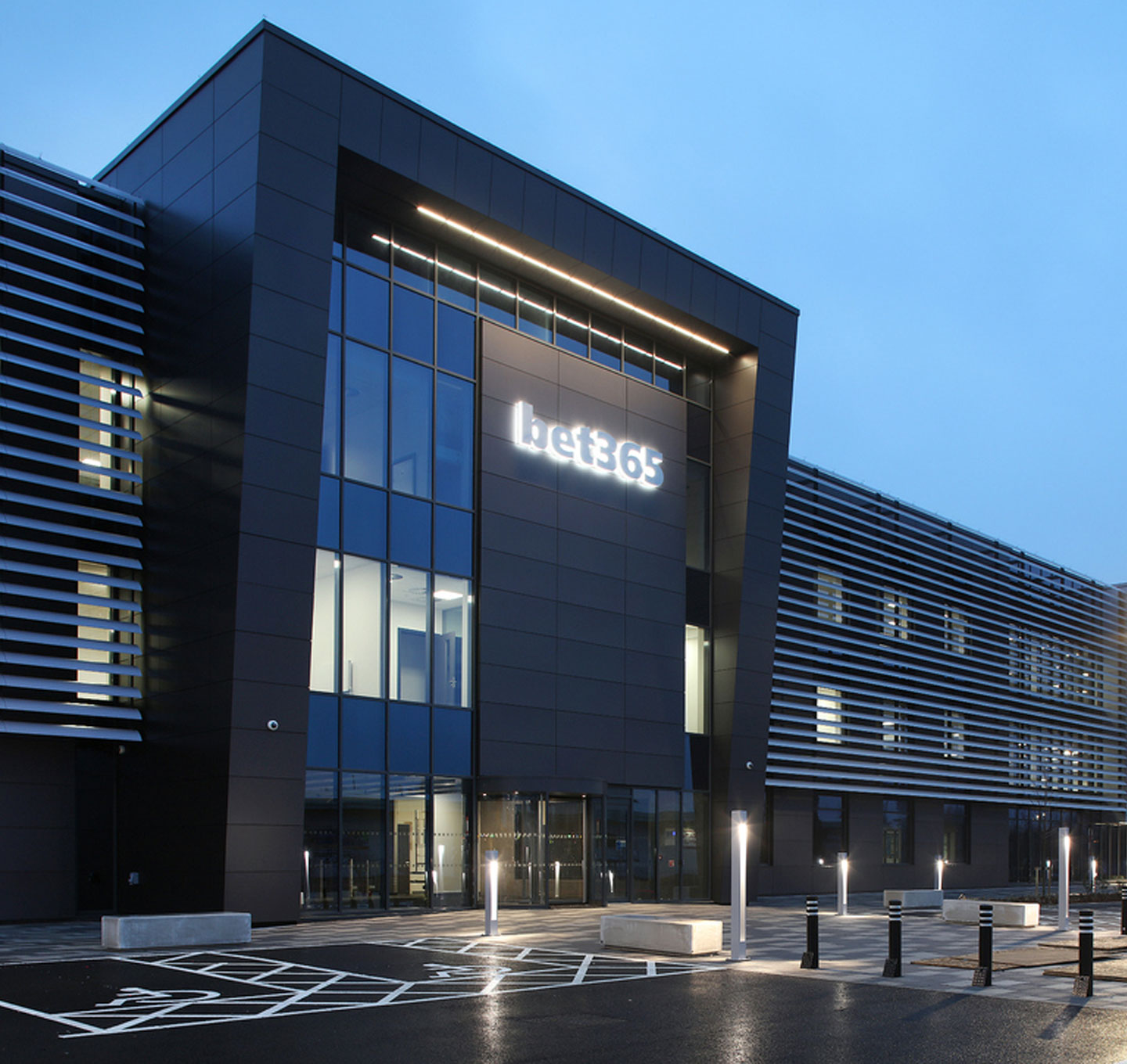 Sede central de bet365 en Stoke-on-Trent