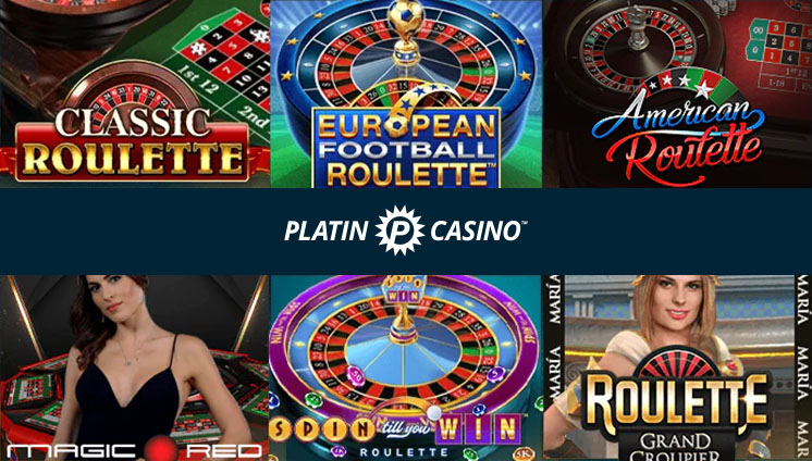 Juegos de ruleta en Platincasino