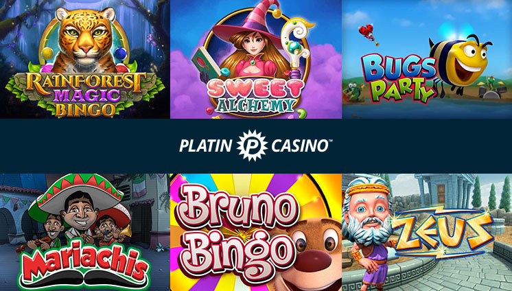 Juegos de videobingo en Platincasino