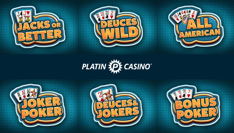 Juegos de videopoker en Platincasino