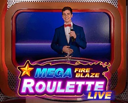 Mega Fire Blaze Roulette Live