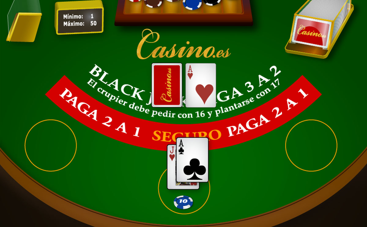 Mesa blackjack americano