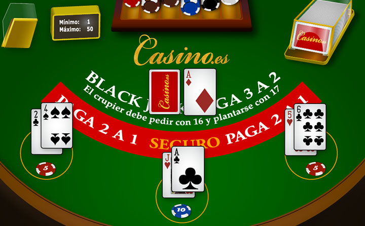 Instrucciones del croupier en blackjack