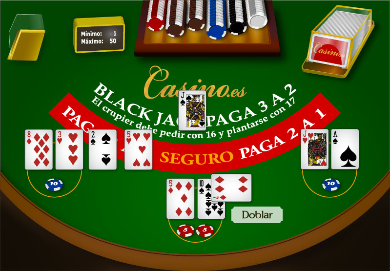 Doblar Apuesta Blackjack