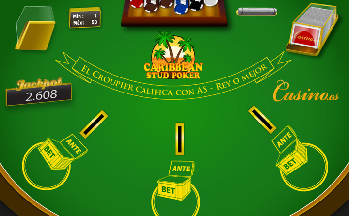 Video cómo jugar al Caribbean stud poker