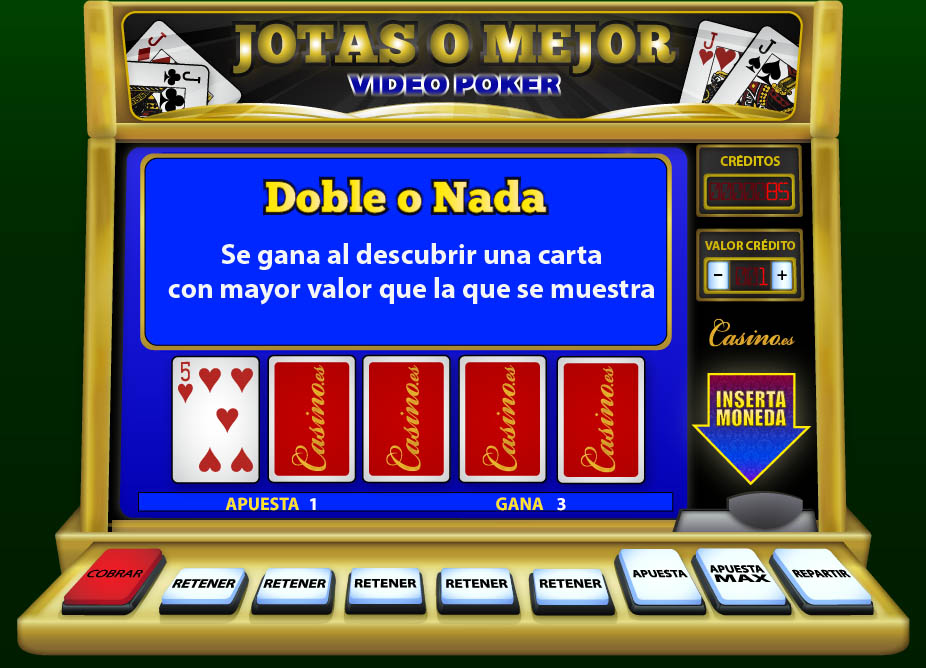 Juego Doble o Nada de carta más alta