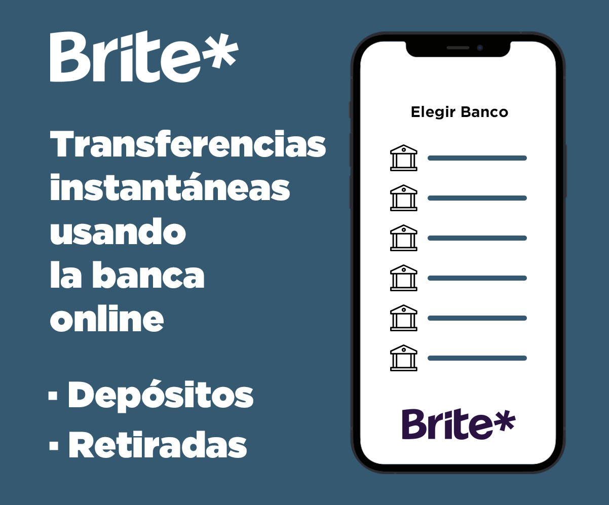 Brite para depositar y retirar