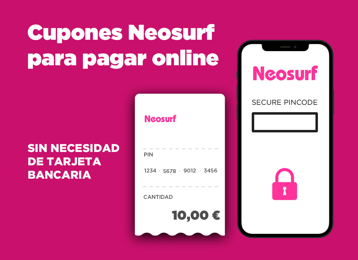 Depositar con cupones Neosurf