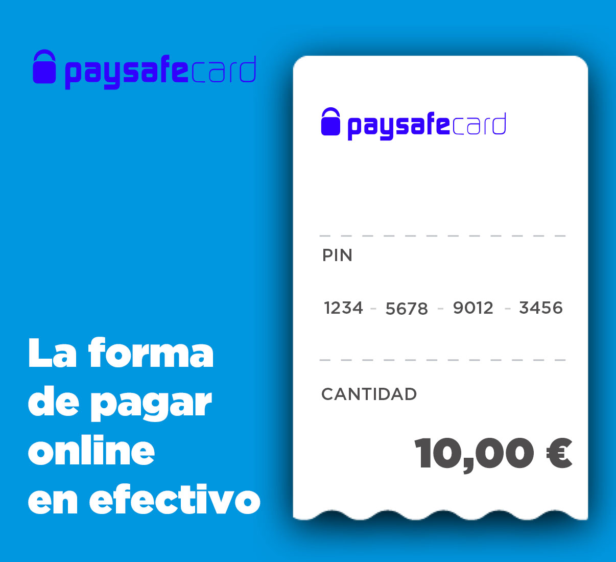 Depósito con un PIN Paysafecard