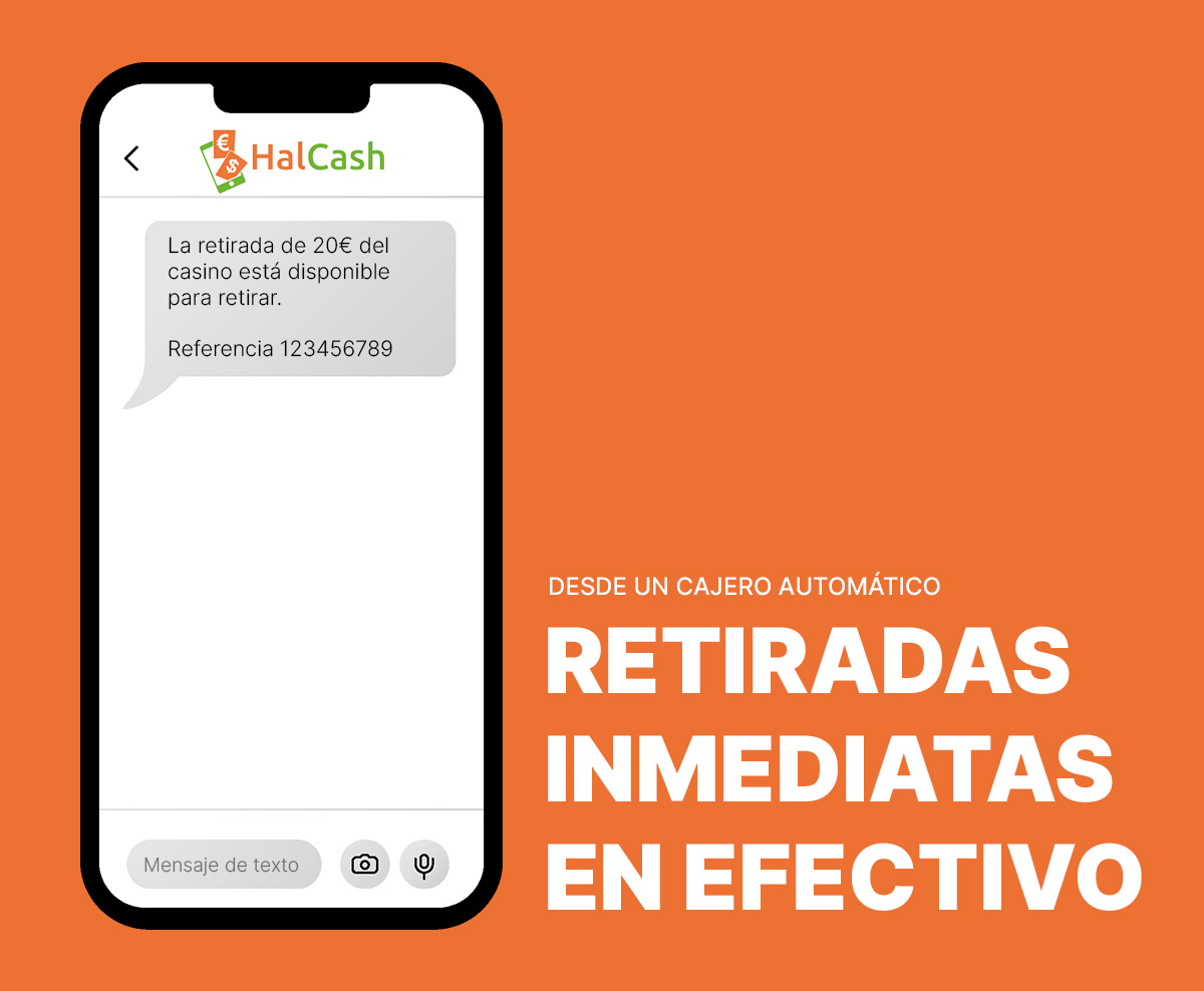 Retiradas inmediatas en efectivo con HalCash