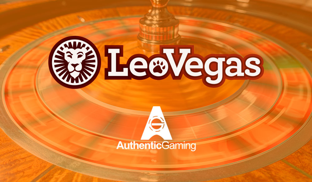 LeoVegas añade cuatro ruletas en vivo del proveedor Authentic Gaming