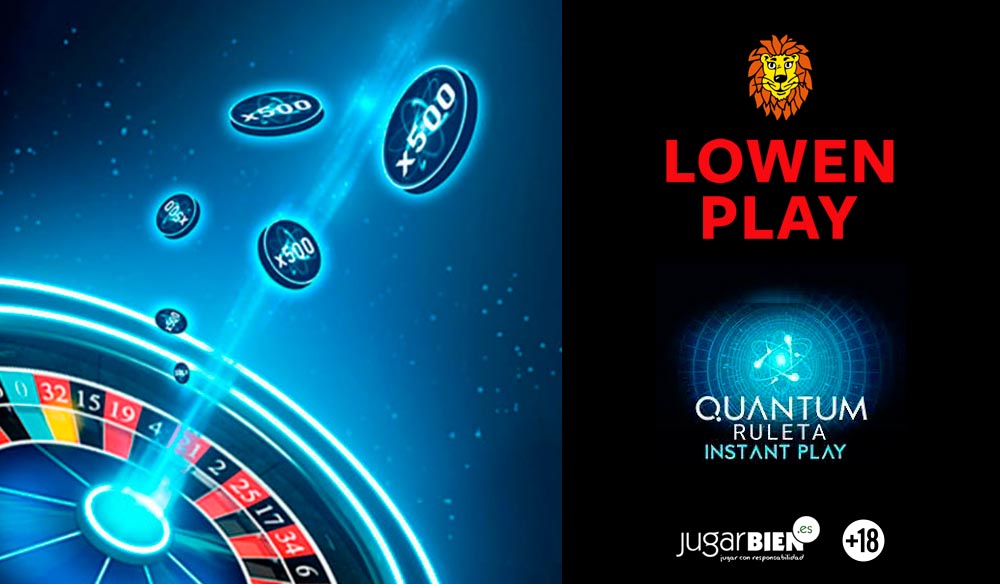 Juego ruleta Quantum Instant Play en Lowen Play