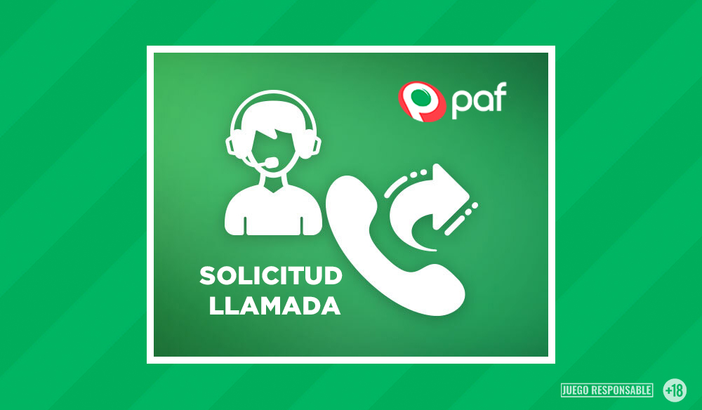 Nuevo servicio de atención al cliente por solicitud llamada de Paf