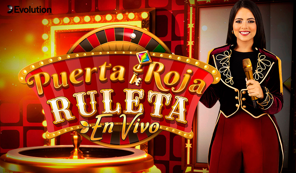 Ruleta puerta roja en vivo de Evolution