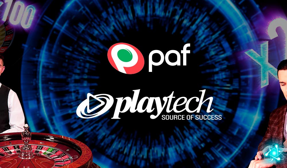Ruletas en vivo de Playtech disponibles en Paf