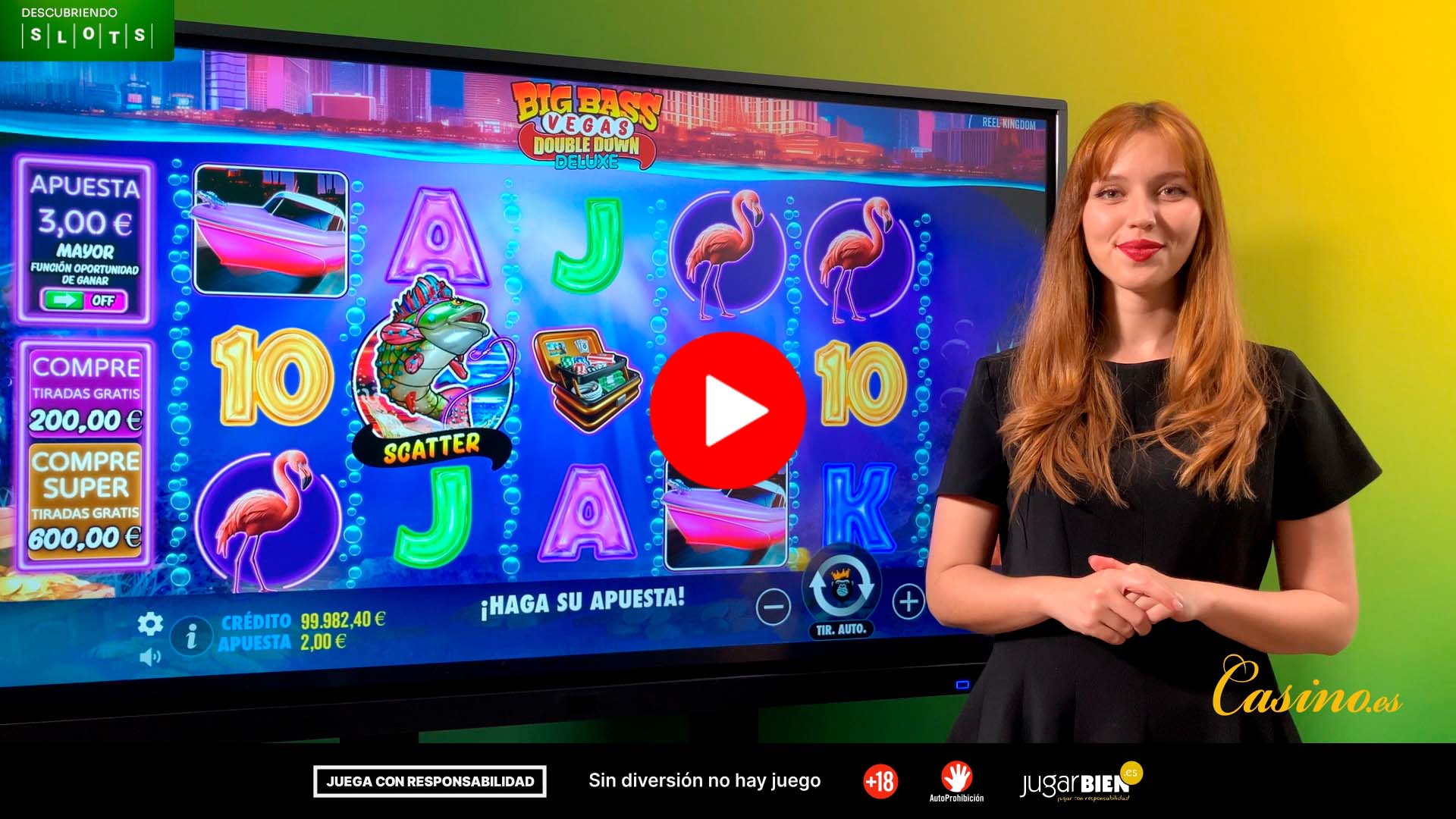 Slot Big Bass Vegas Double Down Deluxe de Reel Kingdom - Descubriendo Slots