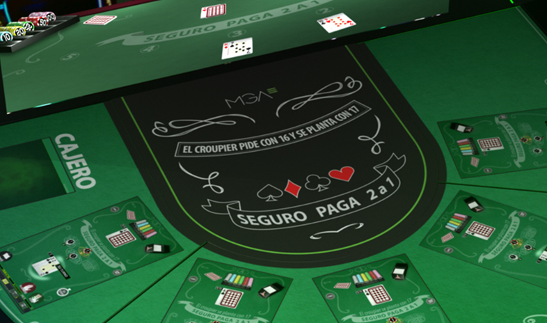 Mesas de blackjack de MGA